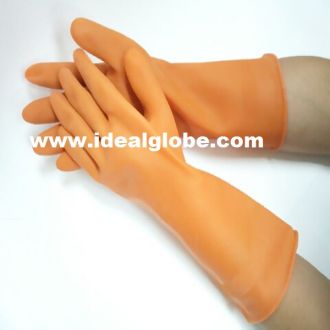 Household Glove - Orange